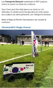 Lire la suite à propos de l’article Partenaire du RCV – Rugby Club de Vannes